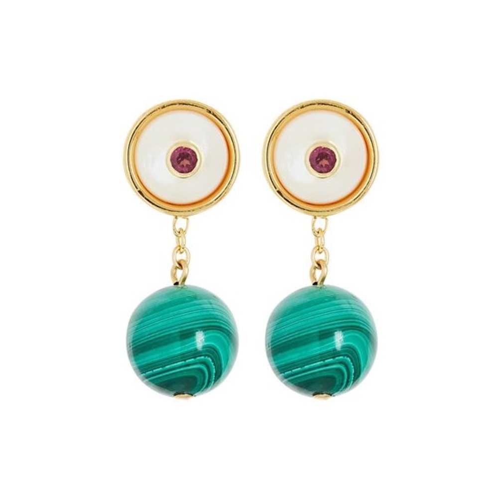 Lizzie Fortunato drop earrings